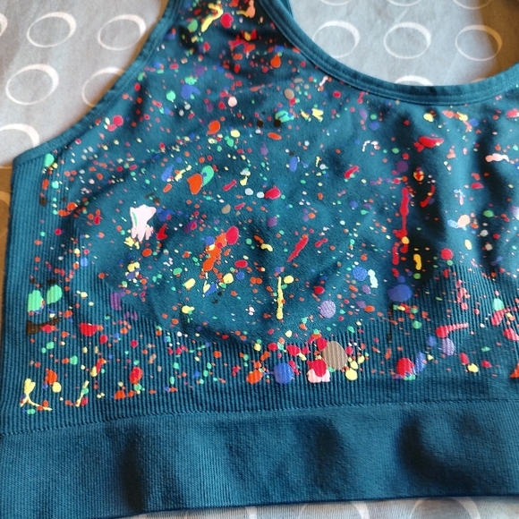 Cacique Multicolor Sports Bra - Picture 3 of 4